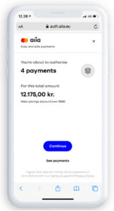 Composite image showing four screens from the payout journey: a detailed Payout Summary screen