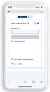 Composite image showing four screens from the payout journey: Bank Login screen for authentication